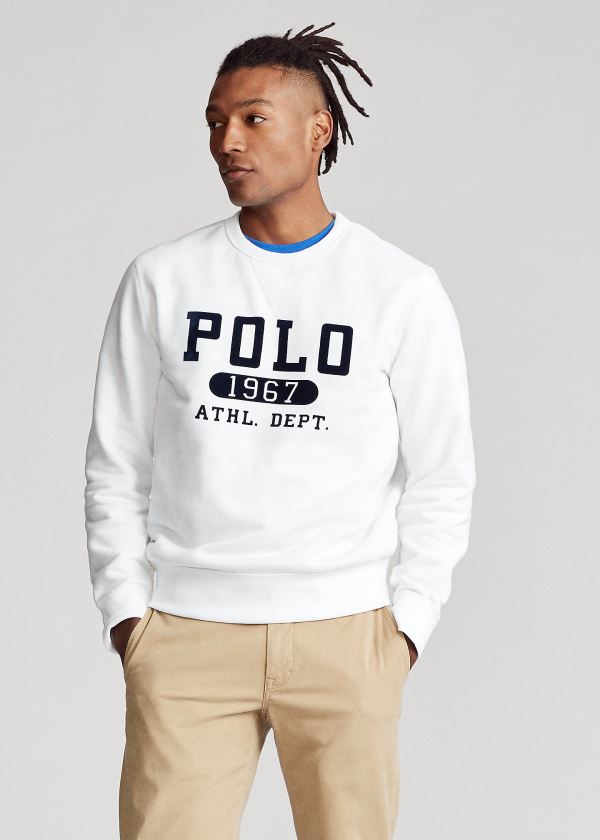 Men's Polo Ralph Lauren Fleece Graphic Sweatshirt | 240568GCX